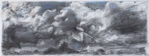 Lake Clouds, Charcoal