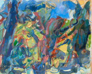 Tropical Landscape, Virgin Islands - Diptych