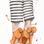 Orange Shoes