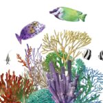 Sea Plants with Colorful Fish